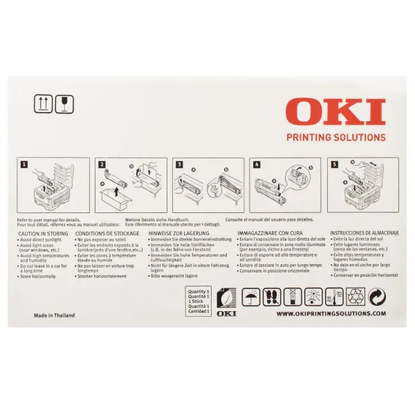 Драм-картридж C5650_5750 желтый Oki (43870005) - Фото 4