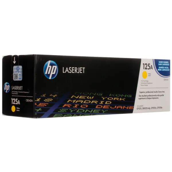 Картридж 125A жовтий HP (CB542A)
