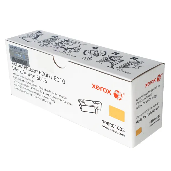 Тонер-картридж PH6000/6010N желтый Xerox (106R01633)