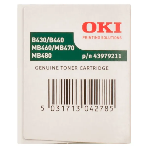 Тонер-картридж B430 Oki (43979211/43979202) - Фото 4