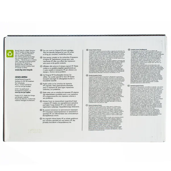Картридж 05X чорний HP (CE505X) - Фото 5
