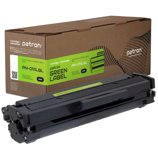 Картридж совместимый Samsung MLT-D111L Green Label Patron (PN-D111LGL)