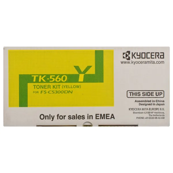 Тонер-картридж TK-560 жовтий Kyocera Mita (1T02HNAEU0) - Фото 2