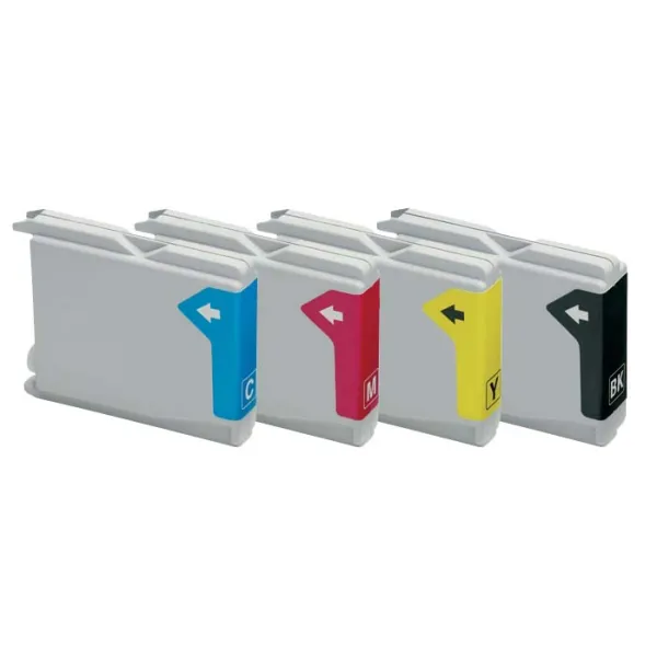 Картридж LC970Y жовтий Brother - Фото 3