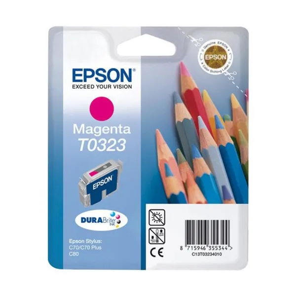 Картридж T032340 пурпуровий Epson - Фото 2
