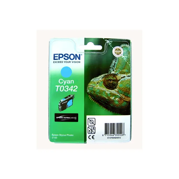 Картридж T034240 блакитний Epson
