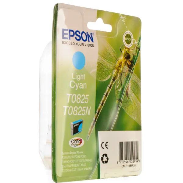 Картридж T08254A/T11254A світло-блакитний Epson (C13T11254A)