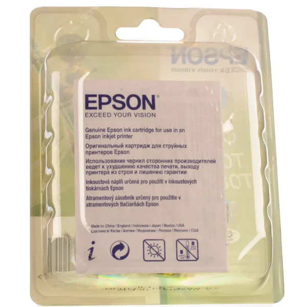 Картридж T08254A/T11254A светло-голубой Epson (C13T11254A) - Фото 3