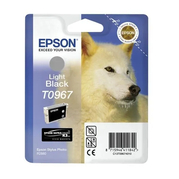 Картридж T096740 світло чорний Epson