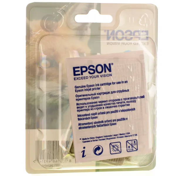 Картридж T12824A голубой Epson (C13T12824011/C13T12824012) - Фото 2