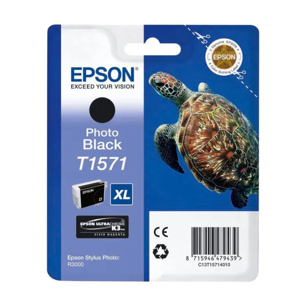Картридж T157140 фото чорний Epson