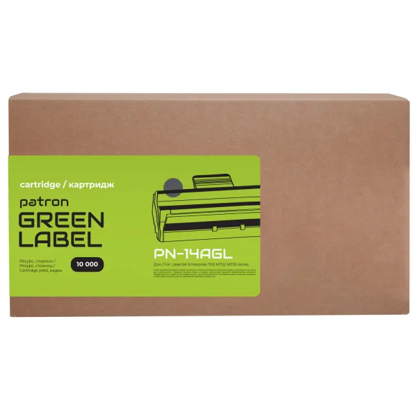 Картридж сумісний HP 14A (CF214A) Green Label Patron (PN-14AGL) - Фото 2