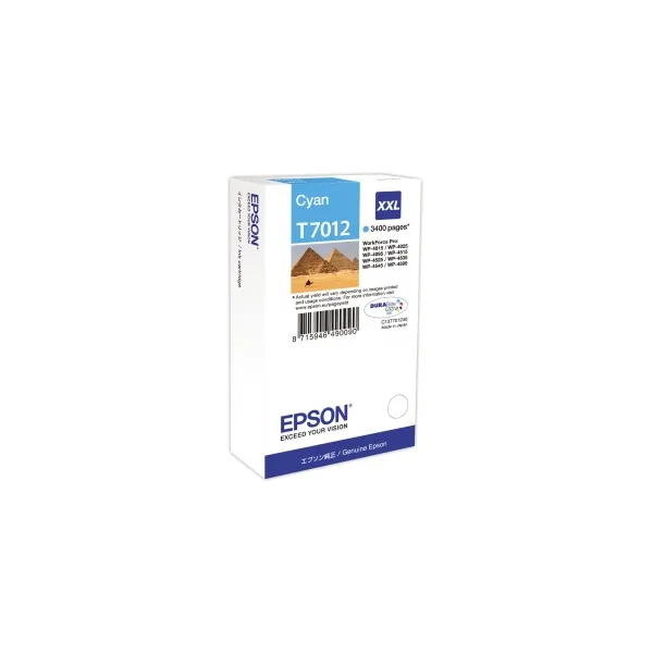 Картридж C13T70124010 блакитний Epson XXL