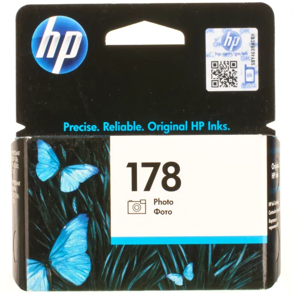 Картридж №178  фото чорний HP (CB317HE) - Фото 5