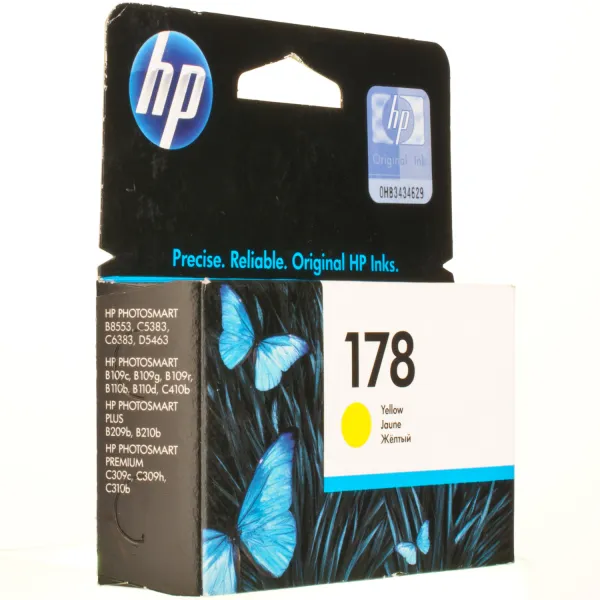 Картридж №178 жовтий HP (CB320HE)