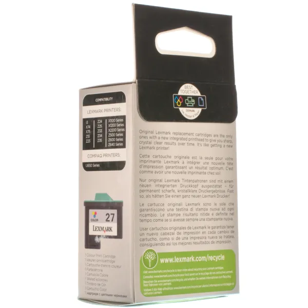 Картридж №27X цветной Lexmark (10NX227) - Фото 4