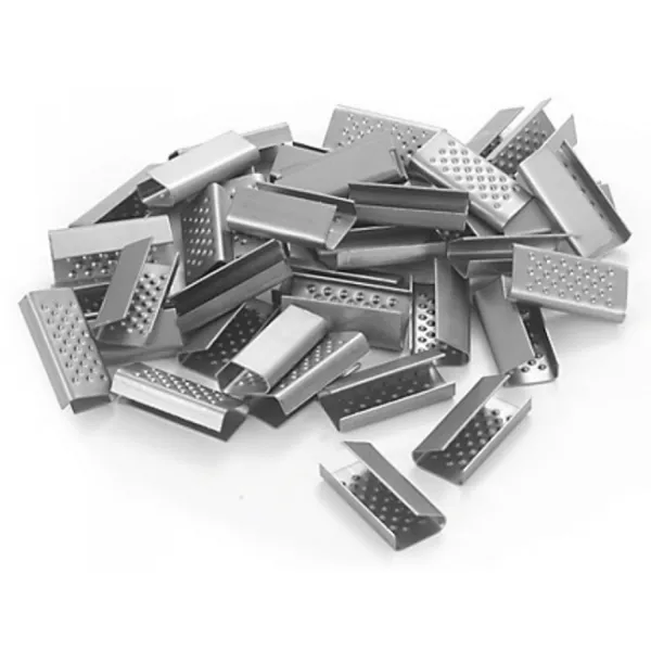 Скоба металева стрічки PP, 19мм, упаковка 2000шт. - Фото 3