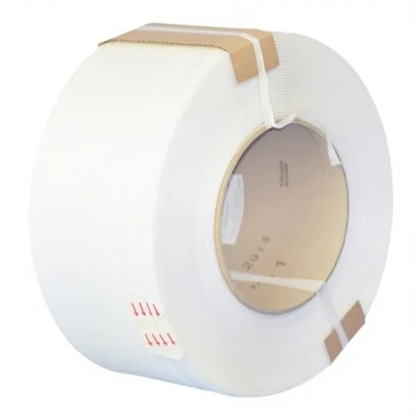 Стрічка пакувальна поліпропіленова 12мм*0,8мм*2000м, біла