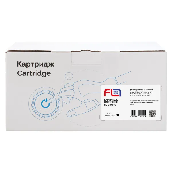 Драм-картридж сумісний Brother DR-1075 Free Label (FL-DR1075) - Фото 2