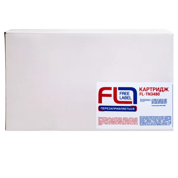 Тонер-картридж сумісний Brother TN-3480 Free Label (FL-TN3480) - Фото 3