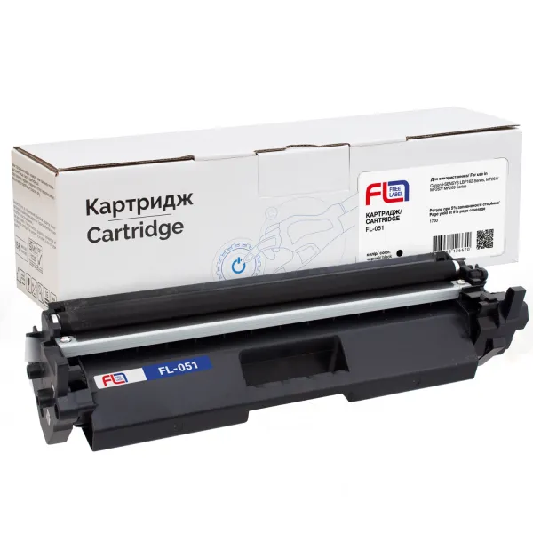 Тонер-картридж сумісний Canon 051 Free Label (FL-051)
