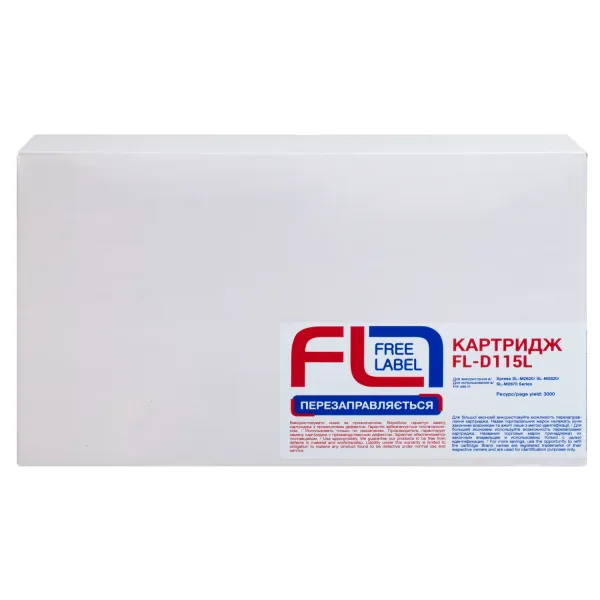 Картридж сумісний Samsung MLT-D115L Free Label (FL-D115L) - Фото 3