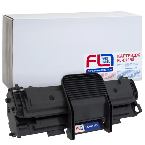 Картридж совместимый Samsung MLT-D119S (ML-1610/ML-2010/SCX-4521) Free Label (FL-D119S)
