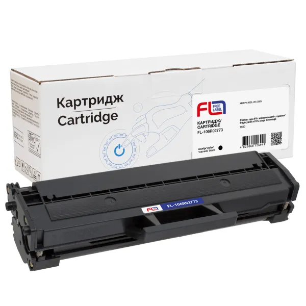 Картридж сумісний XER 106R02773 (Ph 3020) Free Label (FL-106R02773)