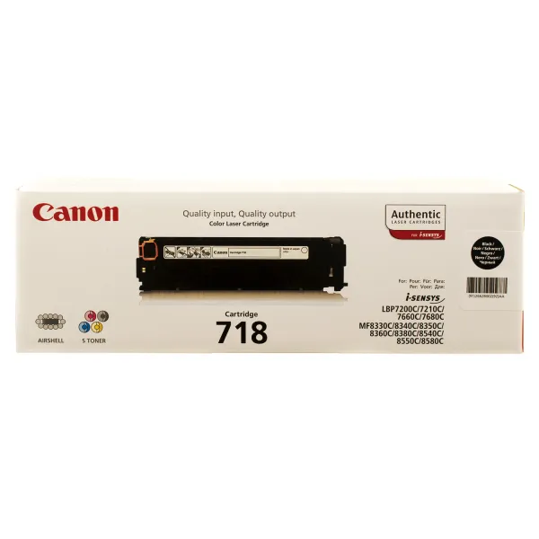 Картридж 718 чорний Canon (2662B002)