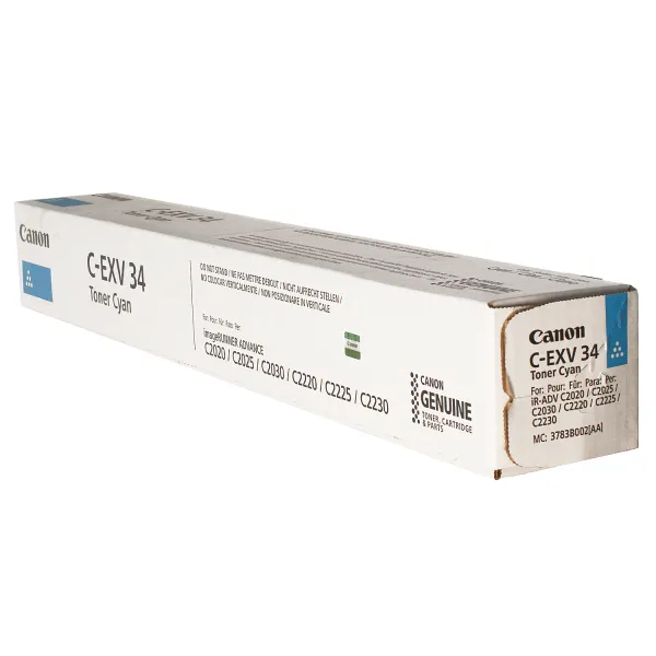 Тонер-картридж C-EXV34 голубой Canon (3783B002)