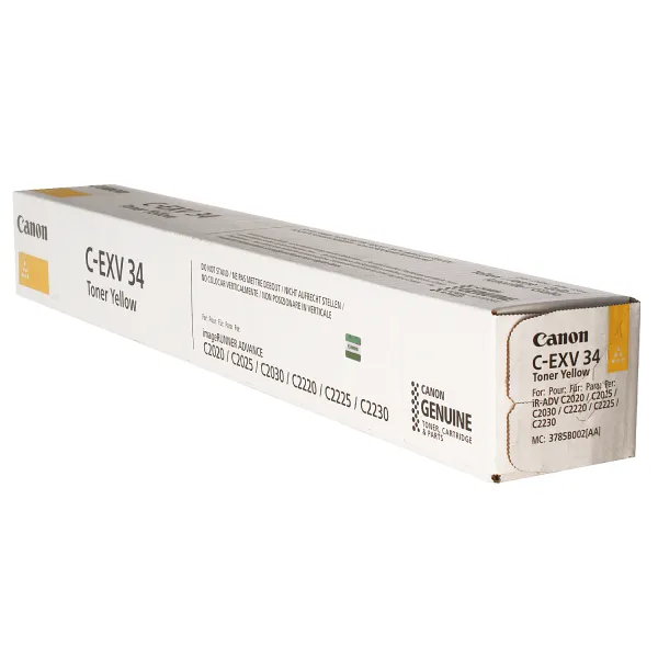 Тонер-картридж C-EXV34 желтый Canon (3785B002)