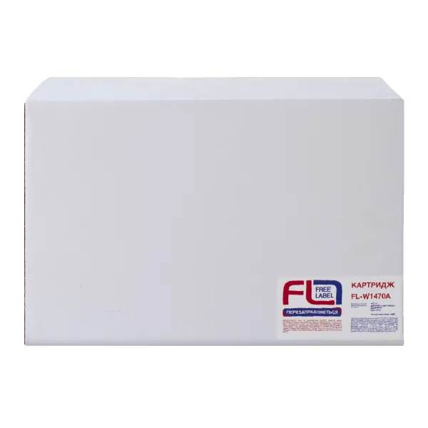 Картридж сумісний HP 147A (W1470A) без чипа Free Label (FL-W1470A) - Фото 3