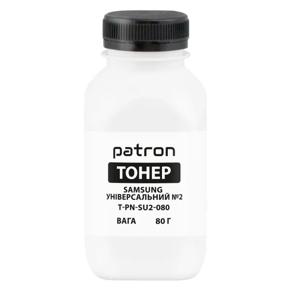 Тонер Samsung універсальний №2 флакон, 80 г Patron (PN-SU2-080)