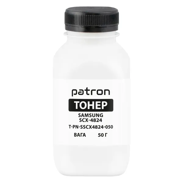 Тонер Samsung SCX-4824 флакон, 50 г Patron (PN-SSCX4824-050)