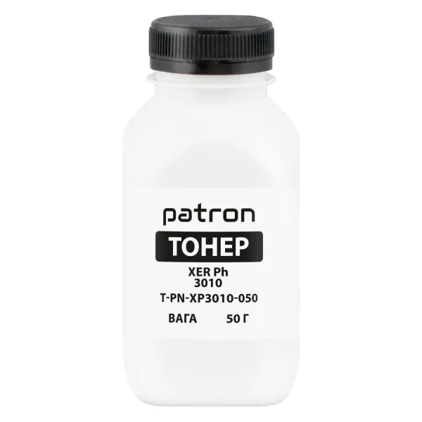 Тонер XER Ph 3010 флакон, 50 г Patron (PN-XP3010-050)