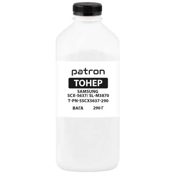 Тонер Samsung SCX-5637/SL-3870 флакон, 290 г Patron (PN-SSCX5637-290)