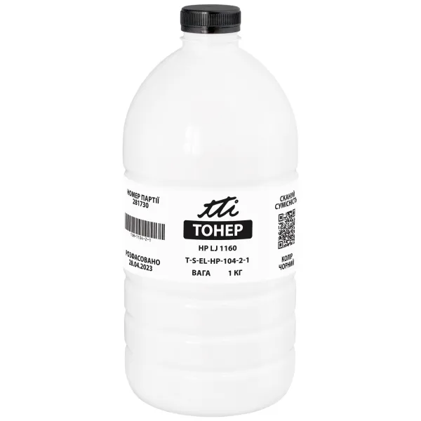 Тонер HP LJ 1160 флакон, 1 кг TTI (TSM-T104-2-1)