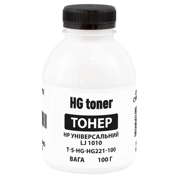 Тонер HP універсальний LJ 1010 флакон, 100 г HG toner (TSM-HG221-100)