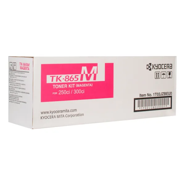 Тонер-картридж TK-865 пурпурный Kyocera Mita (1T02JZBEU0) - Фото 5