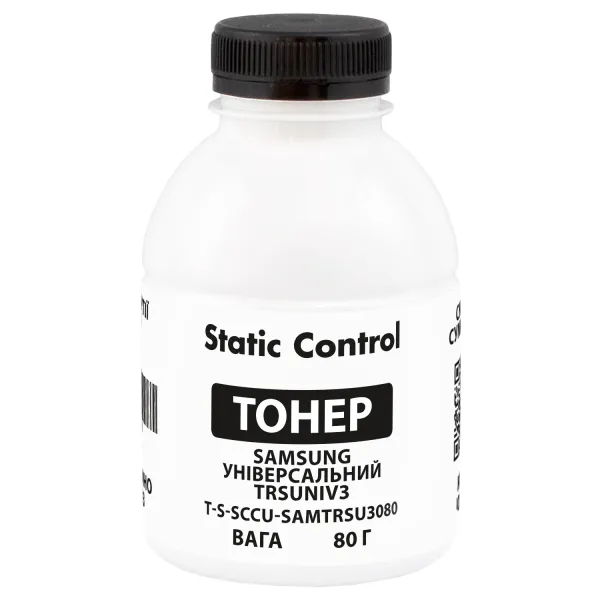 Тонер Samsung універсальний TRSUNIV3 флакон, 80 г SCC (TSM-TRSUNIV3-080)