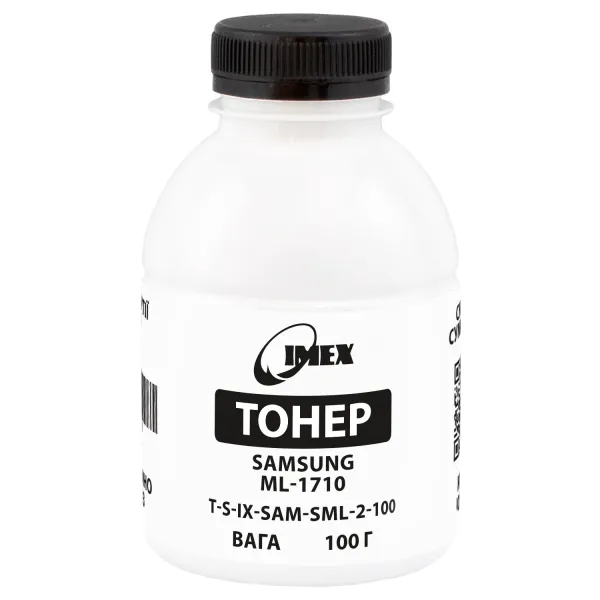 Тонер Samsung ML-1710 Polyester флакон, 100 г Imex (TSM-SML-2-100)