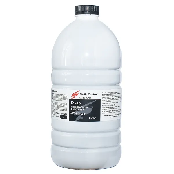 Тонер HP універсальний MPT8 флакон, 1 кг SCC (MPT8-1KG-P)