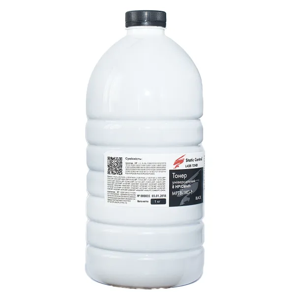 Тонер HP универсальный MPT8 флакон, 1 кг SCC (MPT8-1KG-P) - Фото 2