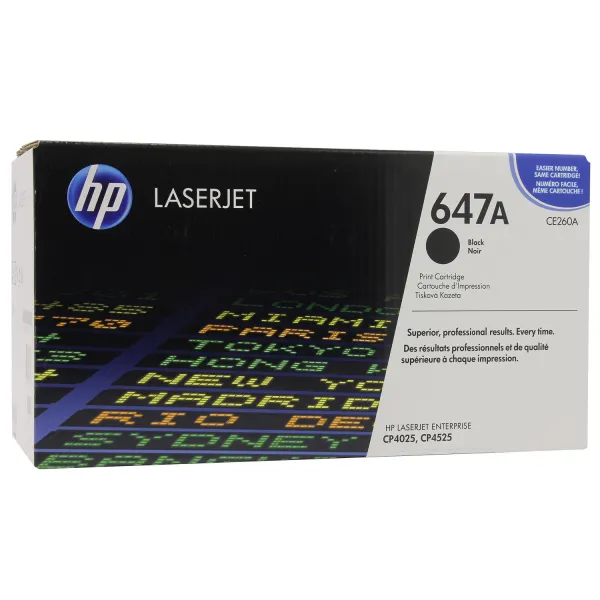 Картридж 647A чорний HP (CE260A) - Фото 2