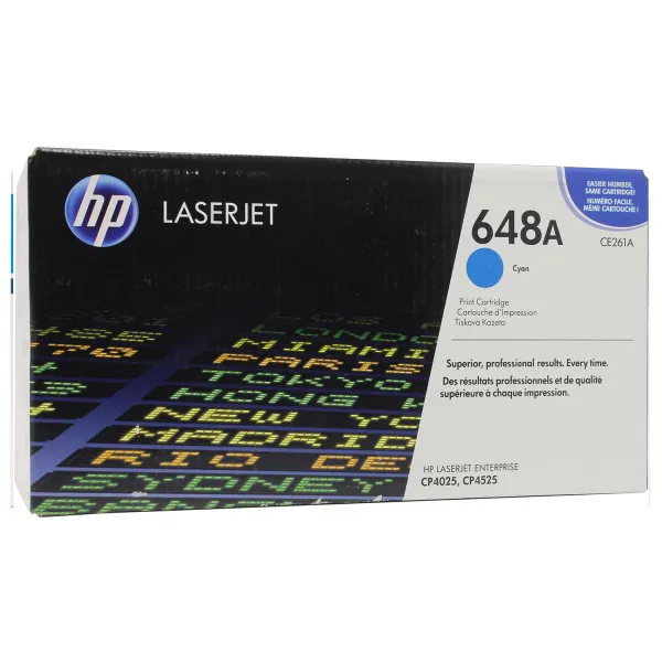 Картридж 648A блакитний HP (CE261A)