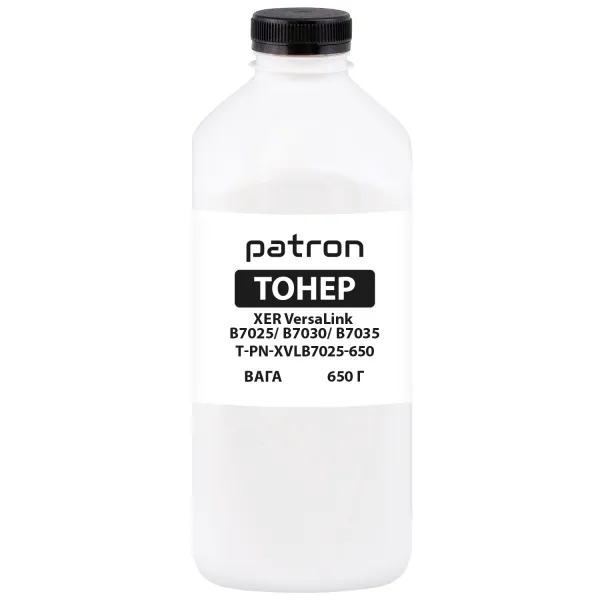 Тонер XER VersaLink B7025 флакон, 650 г Patron (PN-XVLB7025-650)