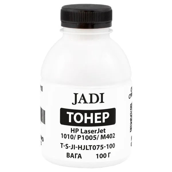 Тонер HP LaserJet 1010/P1005/M402 флакон, 100 г Jadi (TSM-JLT-075-100)