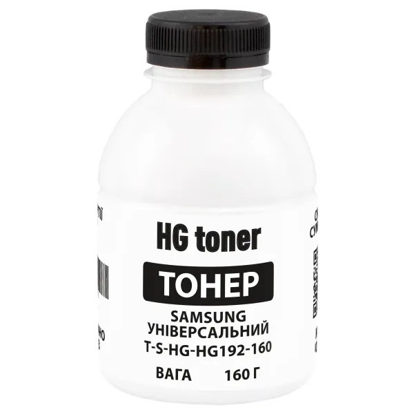 Тонер Samsung універсальний флакон, 160 г HG toner (TSM-HG192-160)