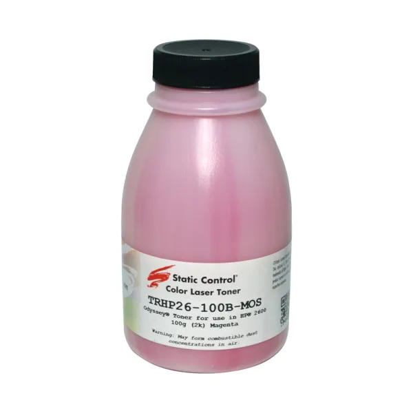 Тонер HP CLJ 2600 флакон, 100 г, пурпуровий SCC (TRHP26-100B-MOS)