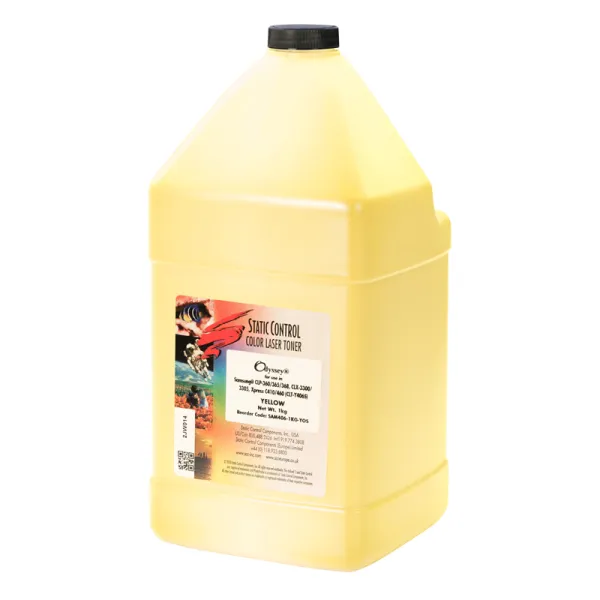 Тонер Samsung CLP-360 флакон, 1 кг, жовтий SCC (SAM406-1KG-YOS)